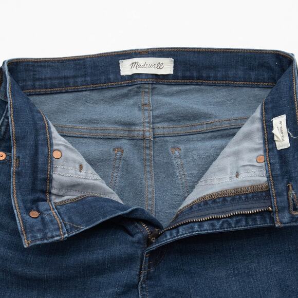 Madewell 10" High Rise Skinny Jeans Size 25T - Picture 4 of 8